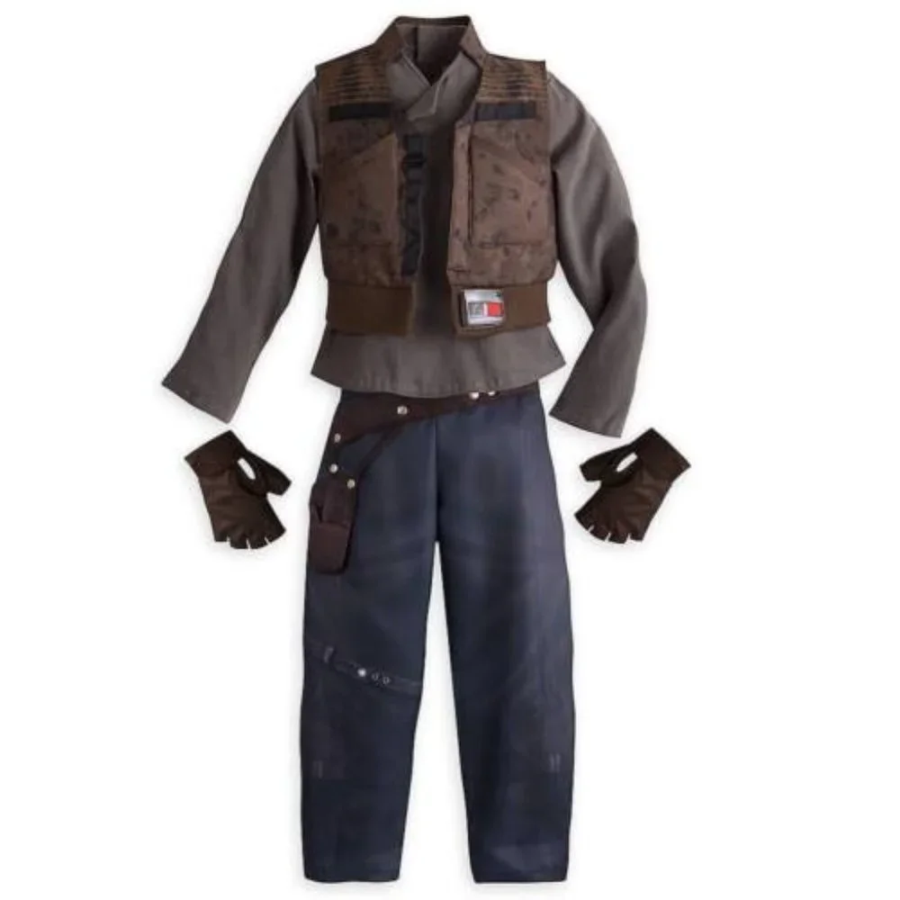 Disney Store Star Wars‎ Rogue One Jyn Erso Costume Boys/Girls Kids Size-4 NWT